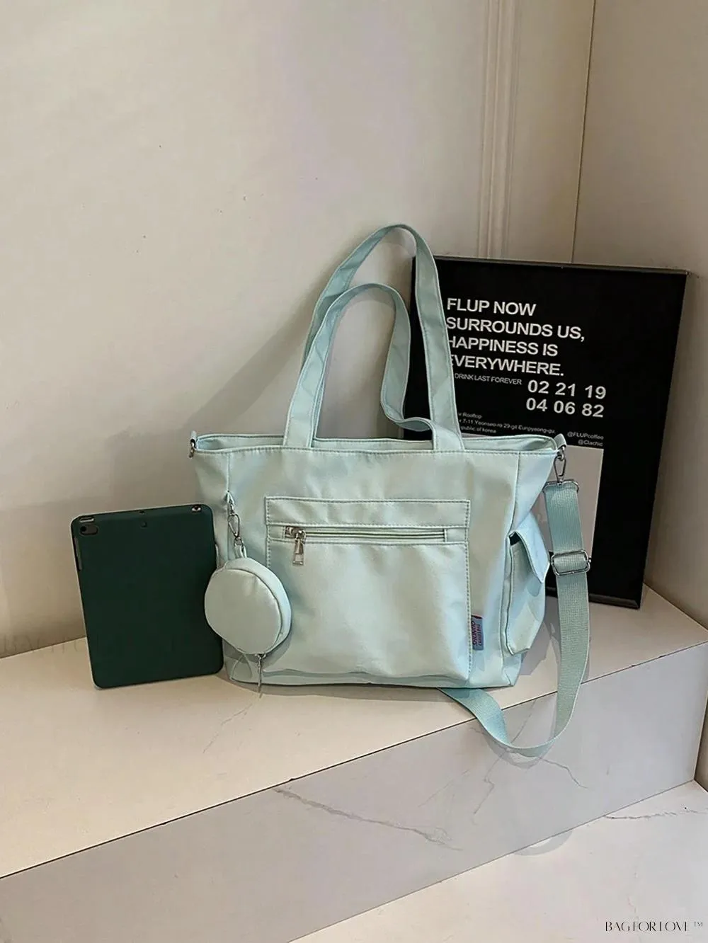 BagForLove - Classic Style Large Capacity Pocket Bag for College Use