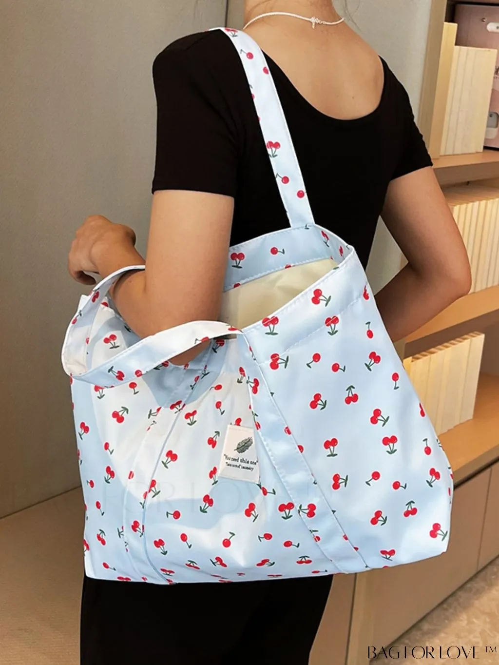 BagForLove - Leopard Print Double Handle Shoulder Tote Bag: Large Capacity for Work & Travel