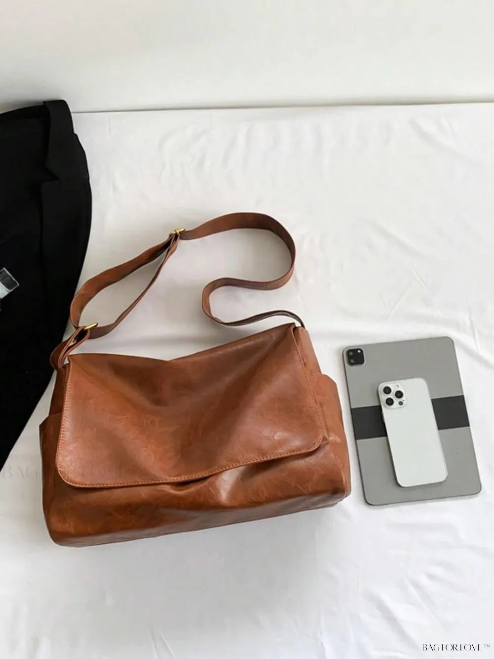 BagForLove - Solid Color Large Capacity Shoulder Tote for Her