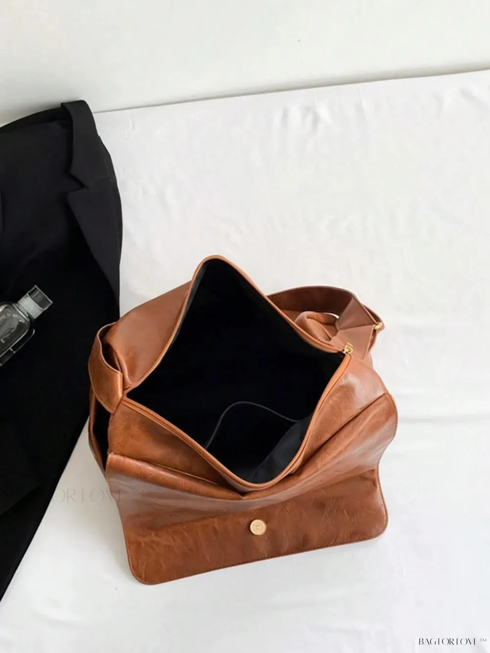 BagForLove - Solid Color Large Capacity Shoulder Tote for Her
