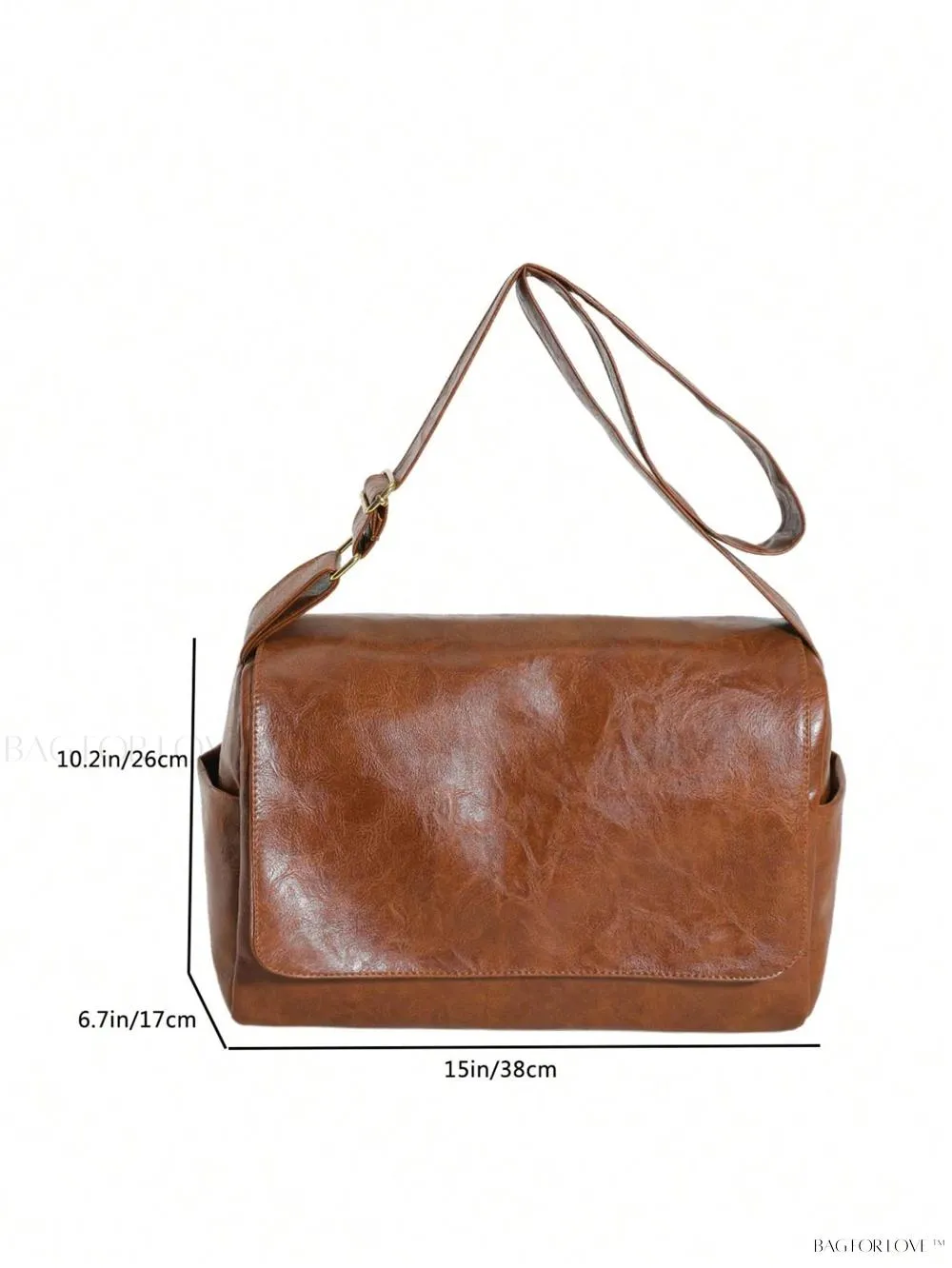 BagForLove - Solid Color Large Capacity Shoulder Tote for Her