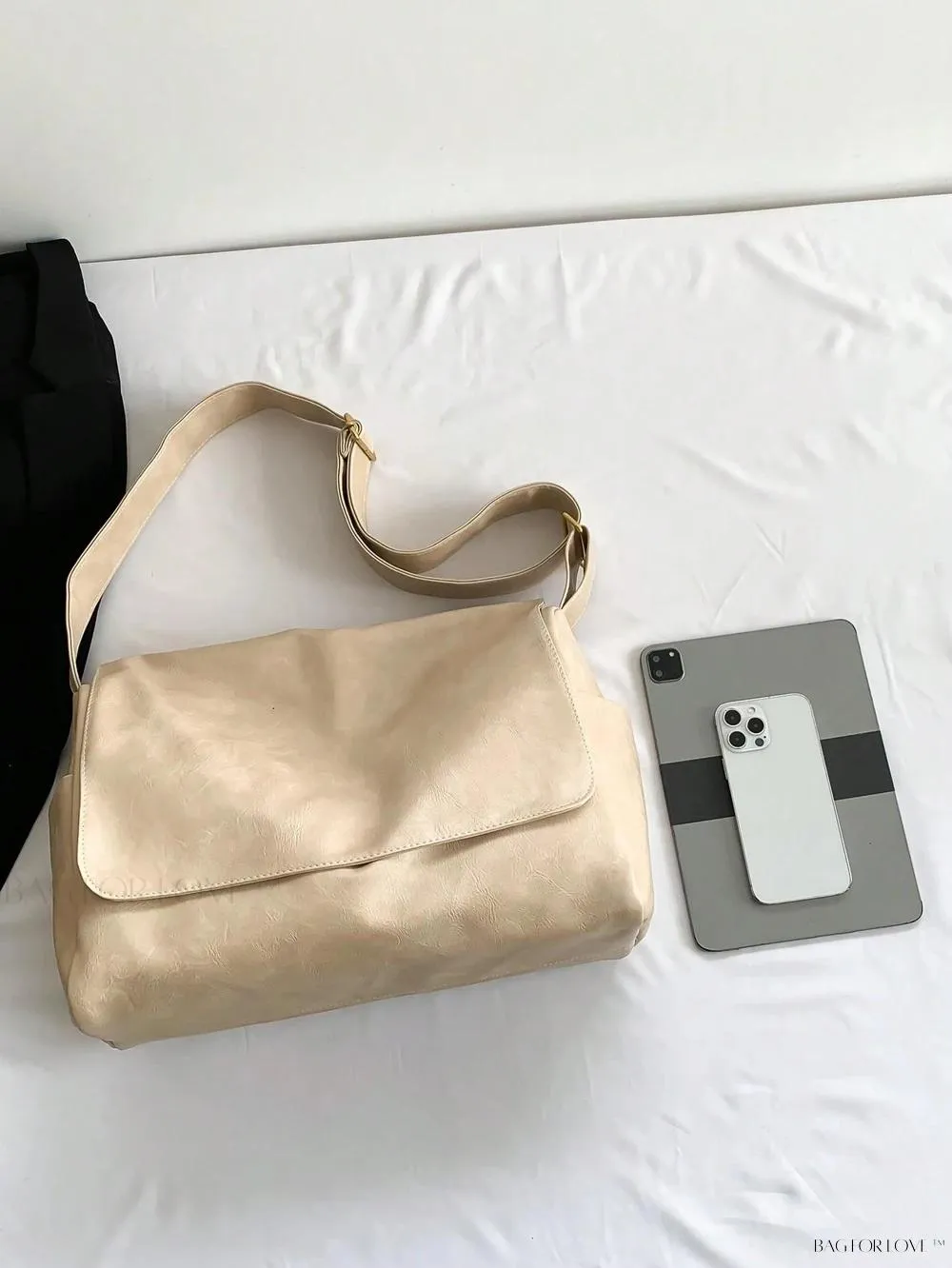 BagForLove - Solid Color Large Capacity Shoulder Tote for Her