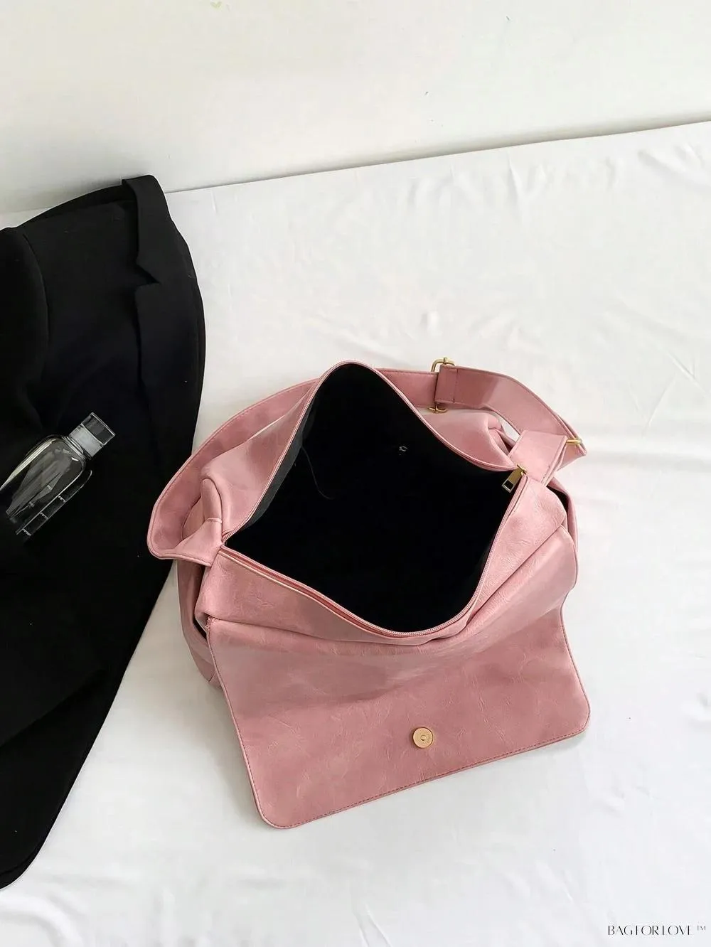 BagForLove - Solid Color Large Capacity Shoulder Tote for Her