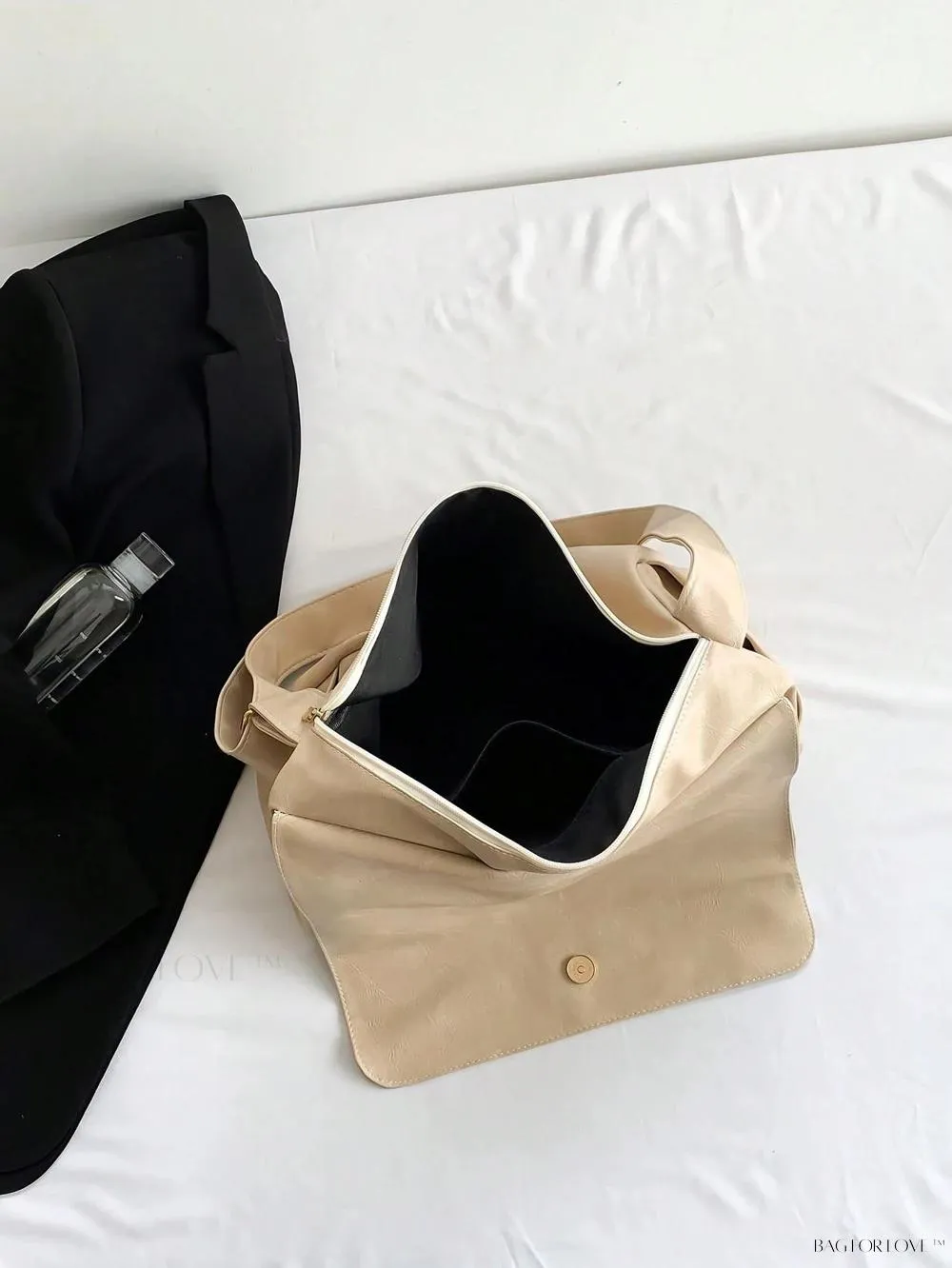 BagForLove - Solid Color Large Capacity Shoulder Tote for Her