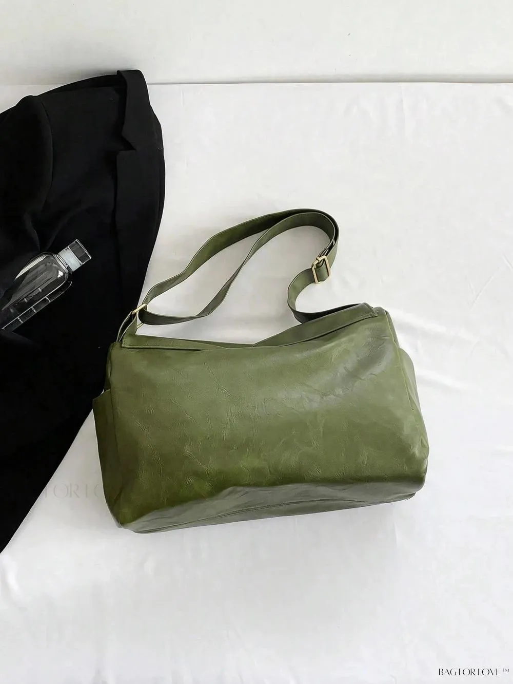 BagForLove - Solid Color Large Capacity Shoulder Tote for Her