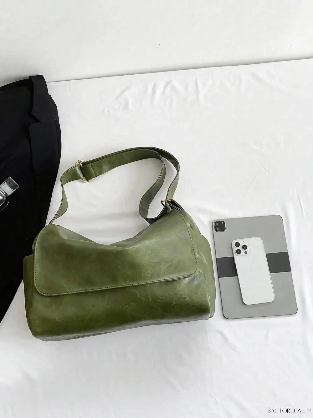 BagForLove - Solid Color Large Capacity Shoulder Tote for Her