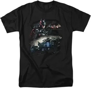 Batman: Arkham Knight Knight Rider Unisex Adult T Shirt for Men and Women