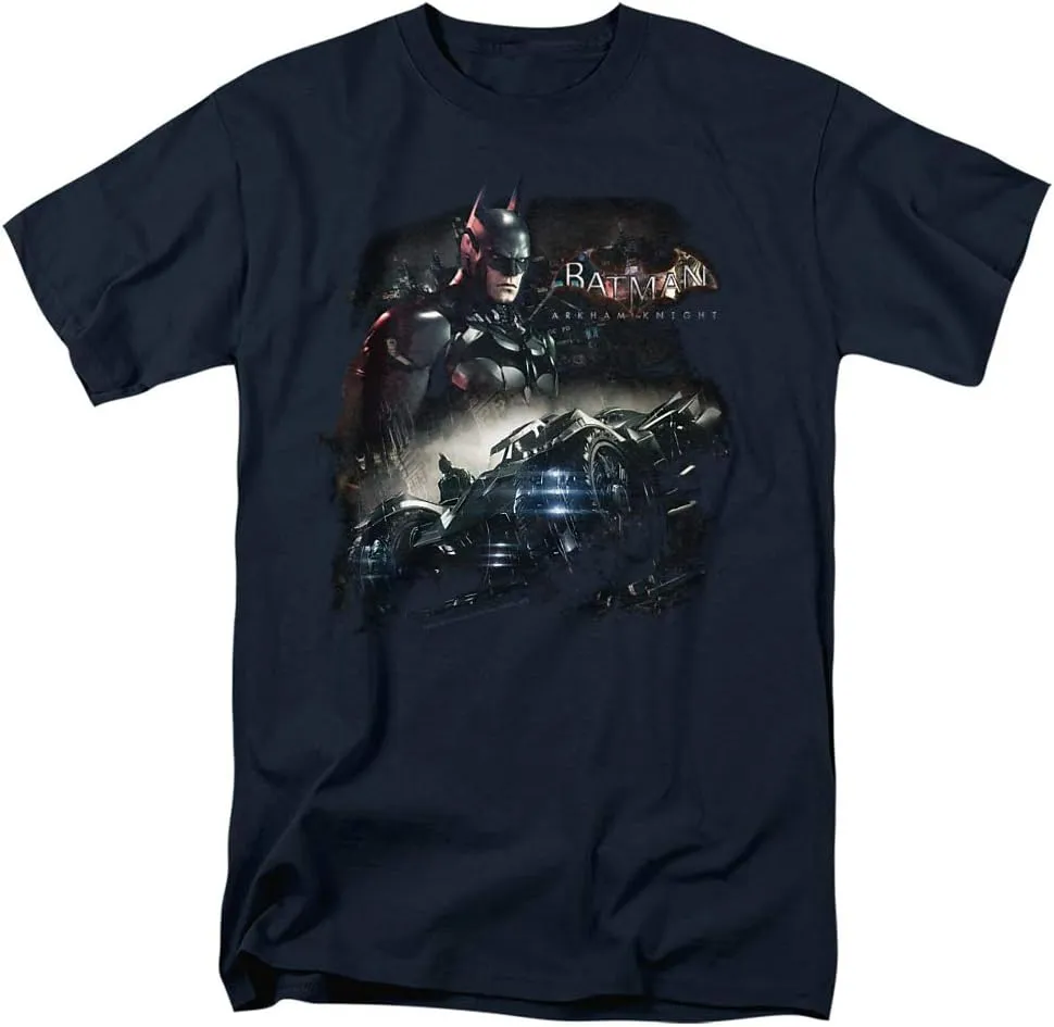 Batman: Arkham Knight Knight Rider Unisex Adult T Shirt for Men and Women