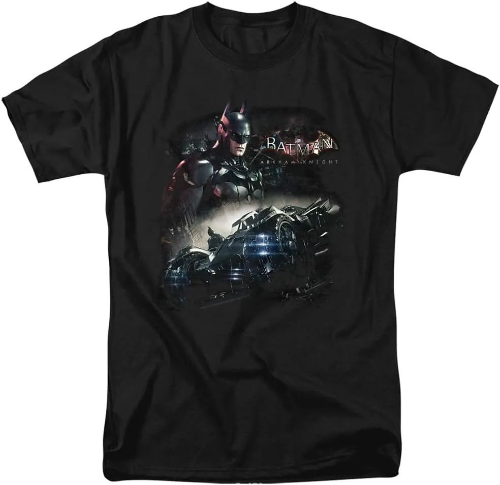 Batman: Arkham Knight Knight Rider Unisex Adult T Shirt for Men and Women