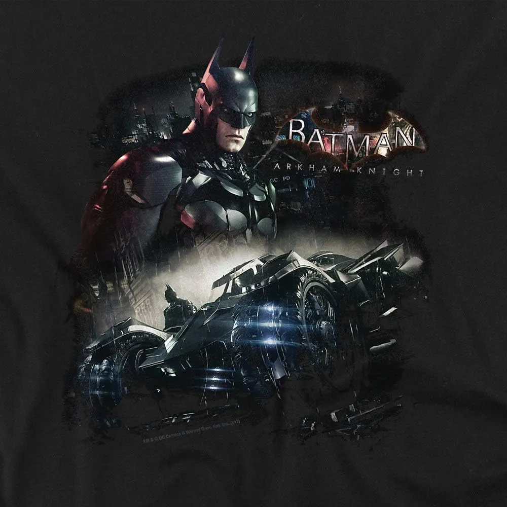 Batman: Arkham Knight Knight Rider Unisex Adult T Shirt for Men and Women