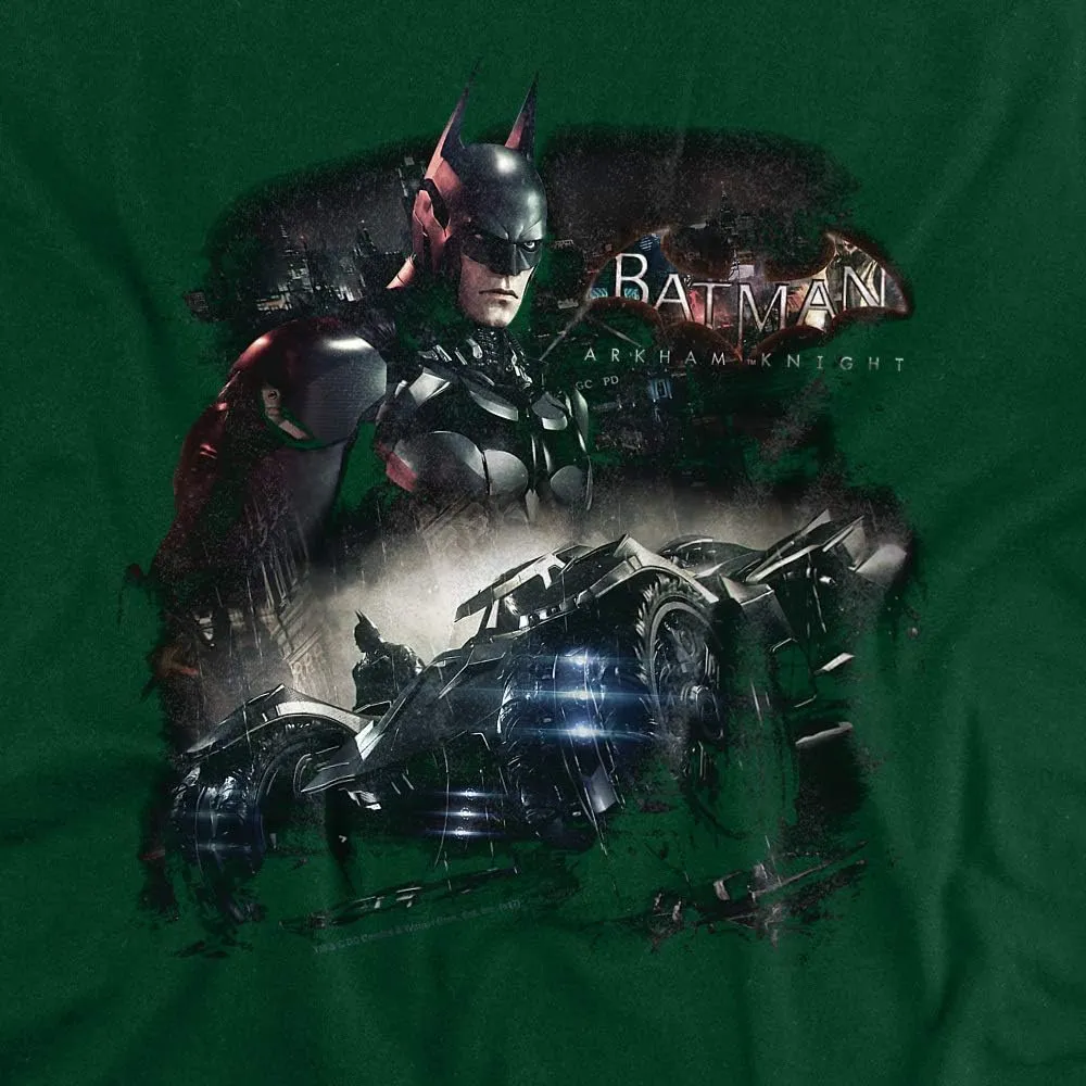 Batman: Arkham Knight Knight Rider Unisex Adult T Shirt for Men and Women