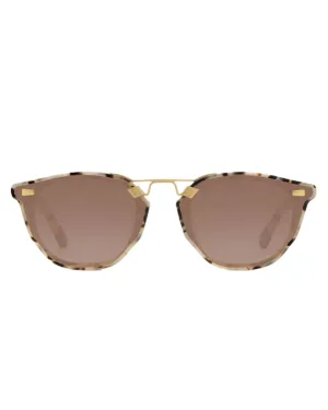 Beau Nylon Sunglasses in Matte Oyster