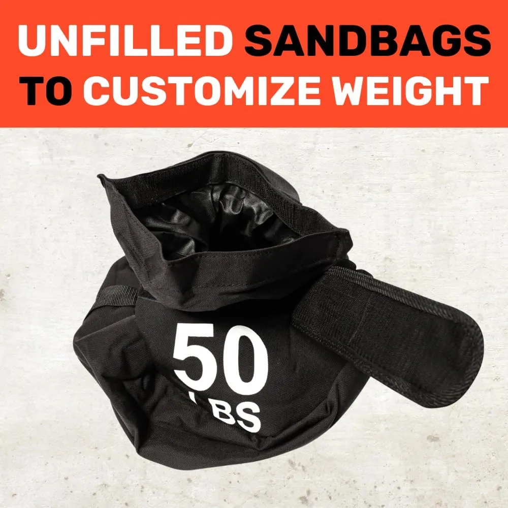 Bells of Steel New Strongman Fitness Training Sand Bags Weights - Workout Equipment for Home and Commercial - Use for Fitness, Powerlifting, Heavy, Strength, and Cross-Training