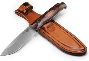 Benchmade - Saddle Mountain 15002 Hunting Knife with Wood Handle (15002)