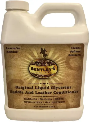 BENTLEY Liquid Glycerine Saddle & Leather Conditioner Soap - 32 oz