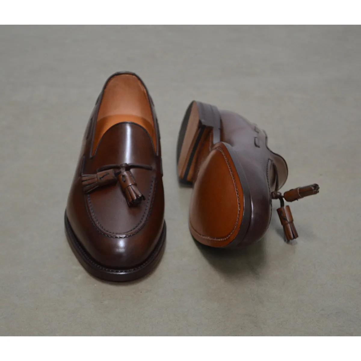 Berwick 1707 Tasseled Loafer (8491) Medio (Brown)