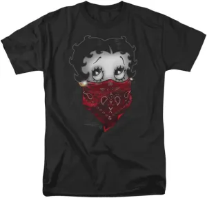 Betty Boop - Bandana & Roses T-Shirt Size