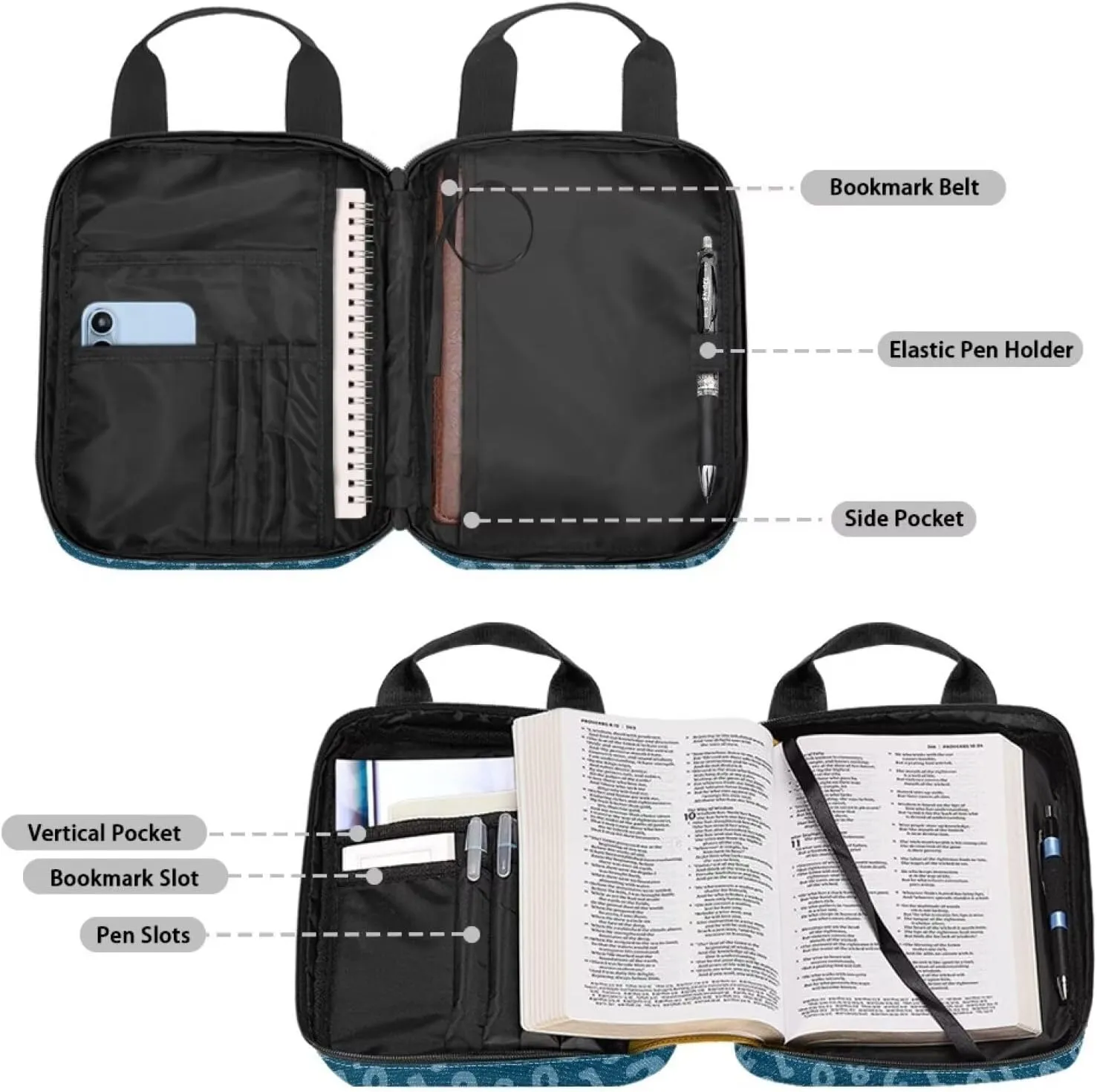 Bible Pouch Bible Covers Bible Case Bible Accessories Bible Holder Case
