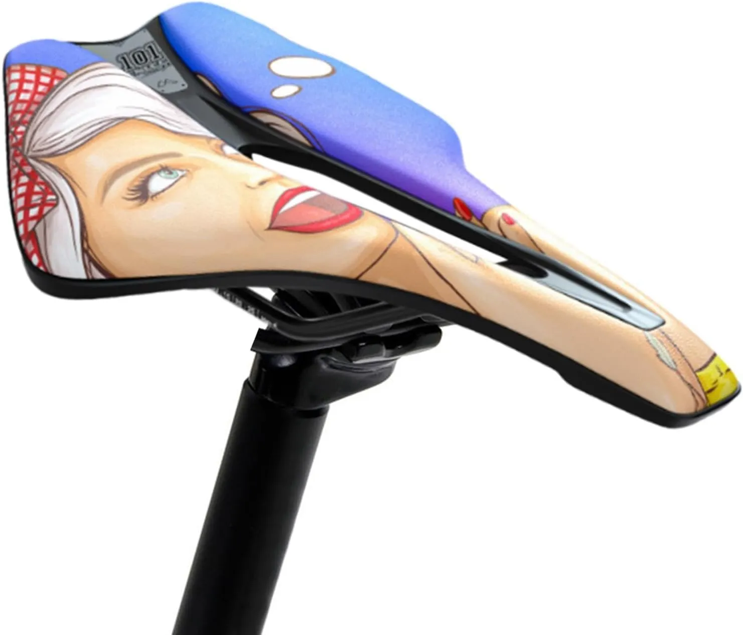 Bike Seat Replacement Breathable Comfortable Shock Absorbing Bicycle Seat Bike Saddle for Mountain Bike Riding