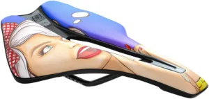 Bike Seat Replacement Breathable Comfortable Shock Absorbing Bicycle Seat Bike Saddle for Mountain Bike Riding