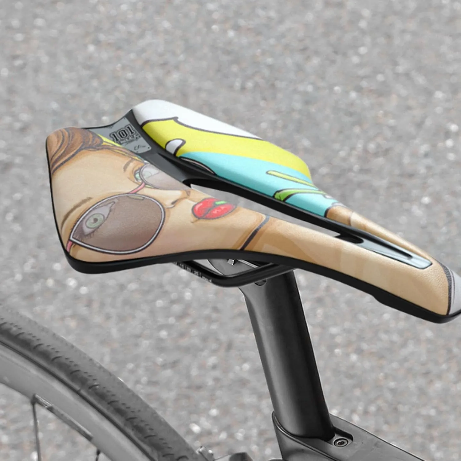 Bike Seat Replacement Breathable Comfortable Shock Absorbing Bicycle Seat Bike Saddle for Mountain Bike Riding