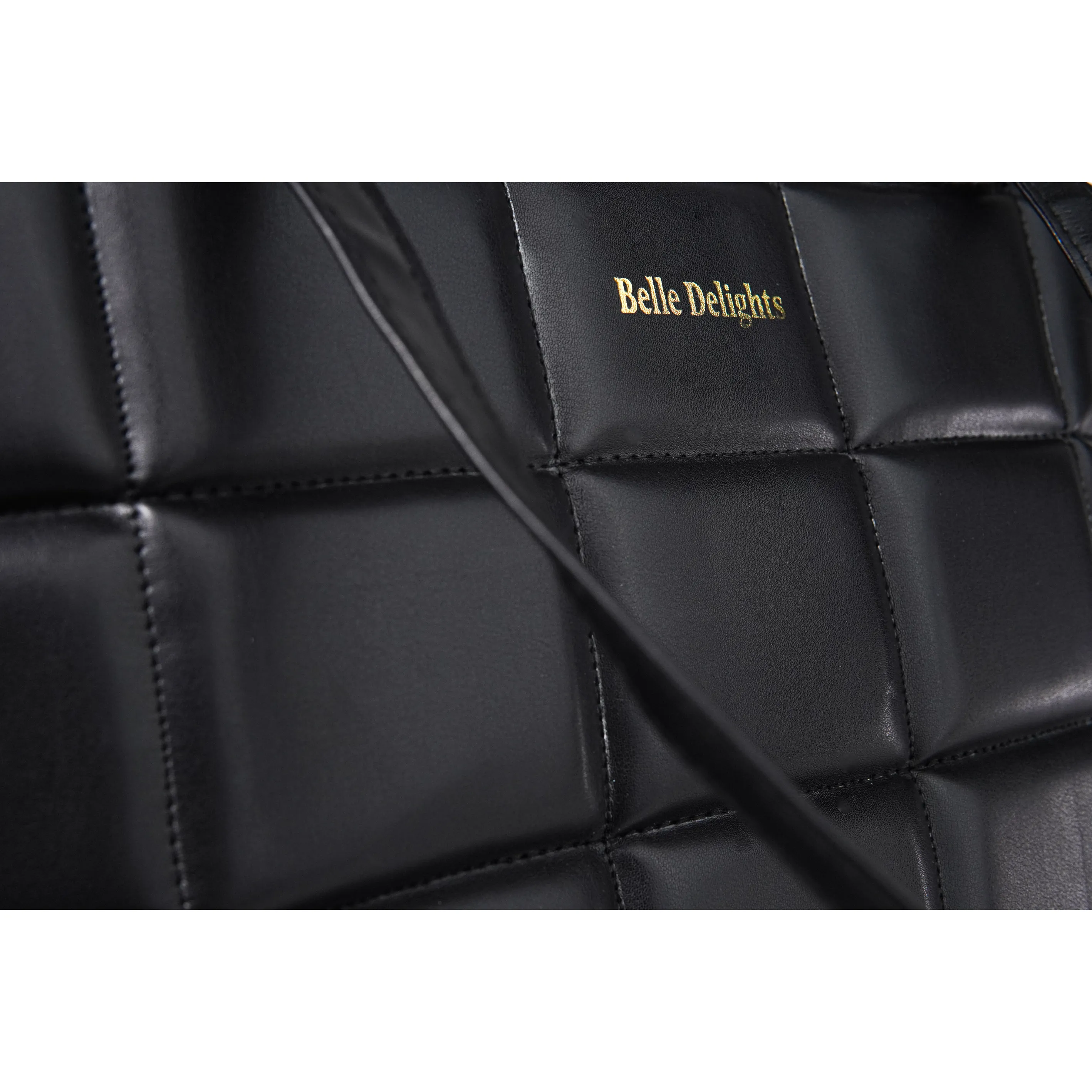 Black Belle Luxe Tote Bag