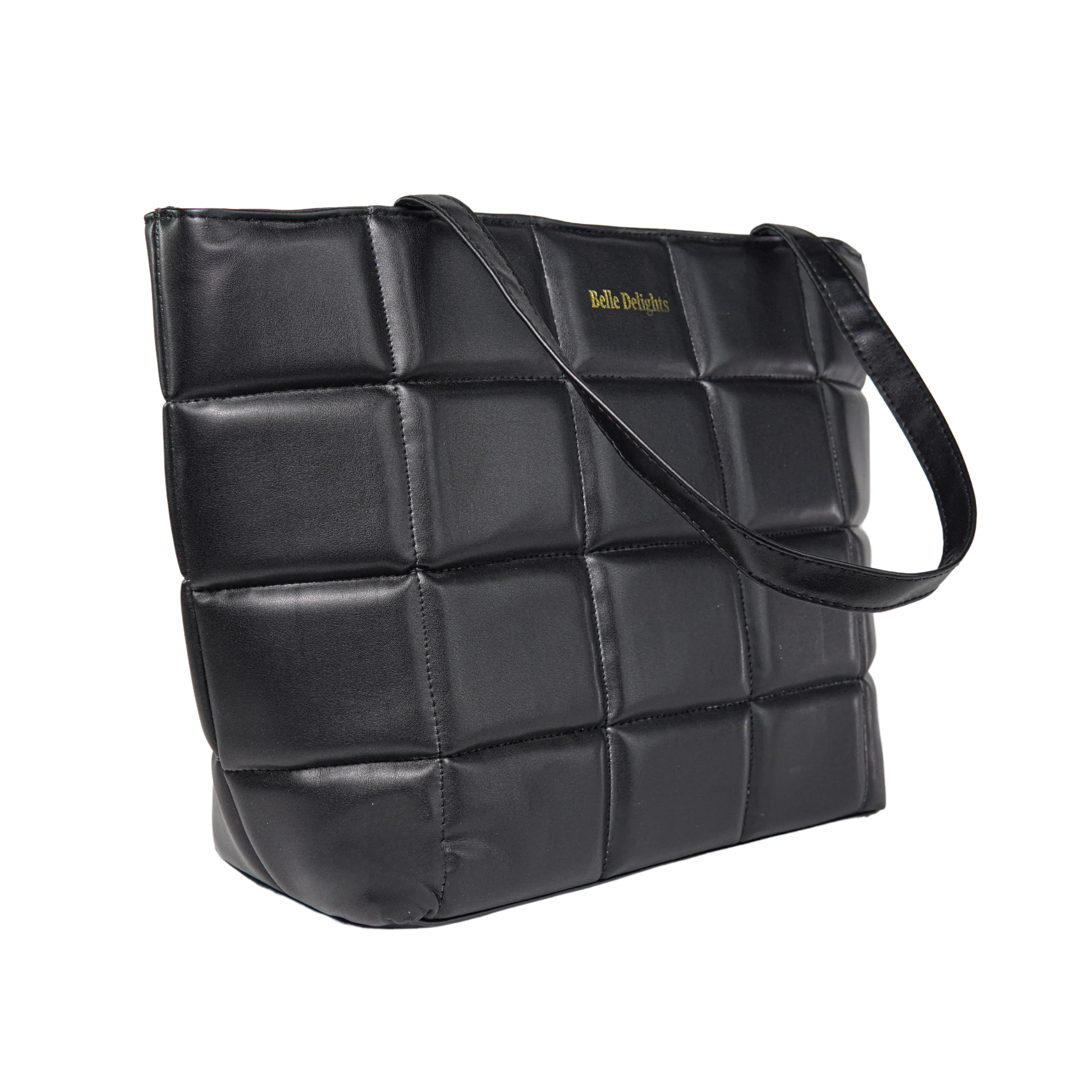 Black Belle Luxe Tote Bag
