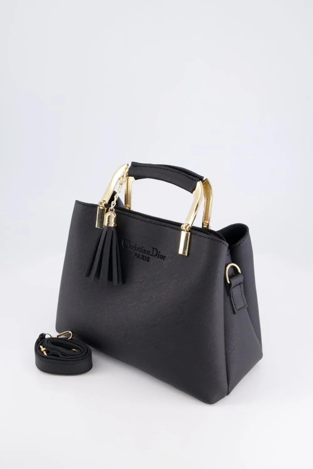 Black Luxe Tote Bag