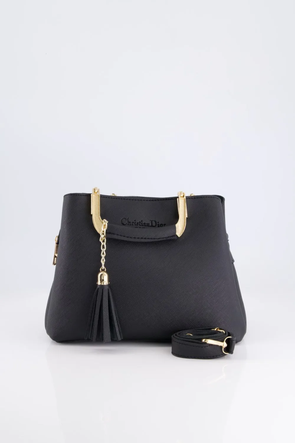 Black Luxe Tote Bag