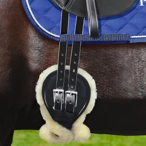BLU Lambskin Cover for Dressage Girth Wave