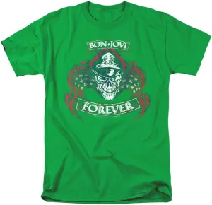 Bon Jovi Forever Skull Unisex Adult T Shirt for Men and Women