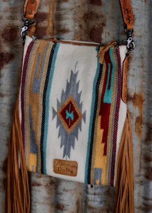 Bonnie Tooled Leather Saddle Blanket Bag