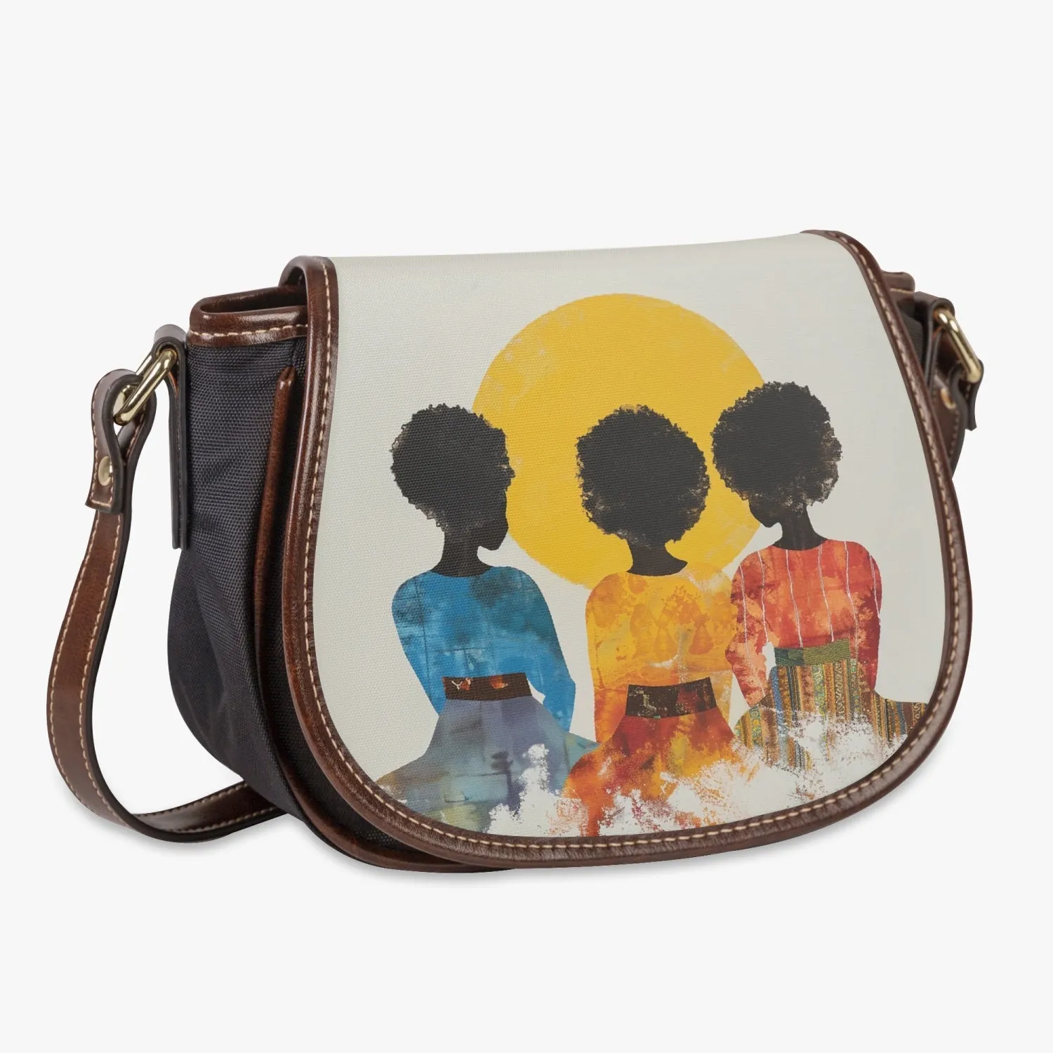 Brilliant Thinkers Flap Saddle Bag