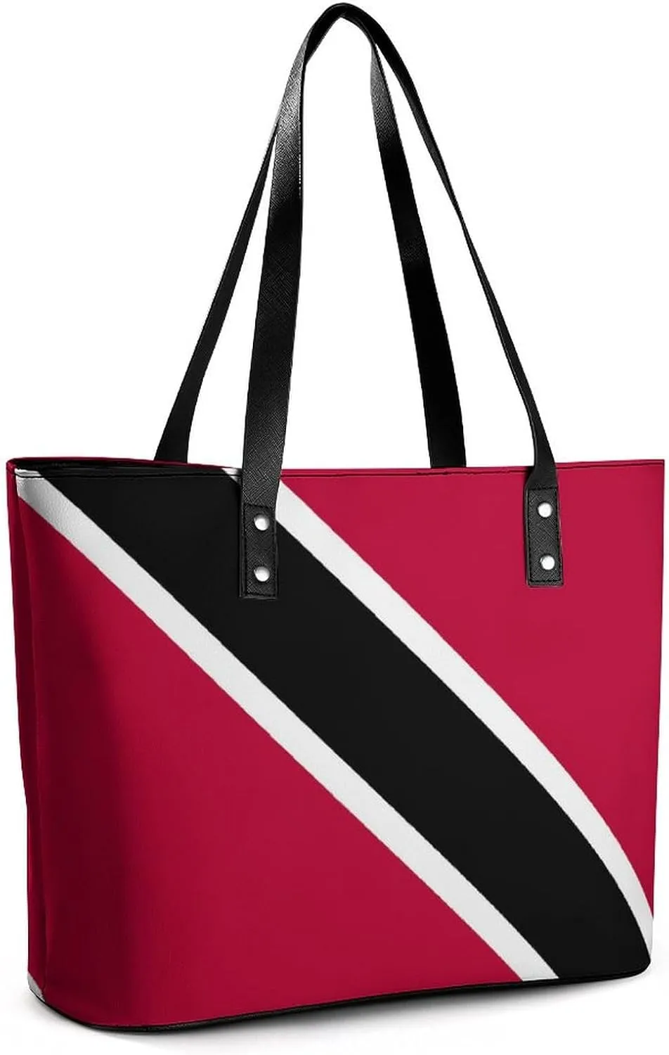 British Antarctic Territory Flag Elegant Shoulder Bag for Women Large Capacity Chic Leather Tote