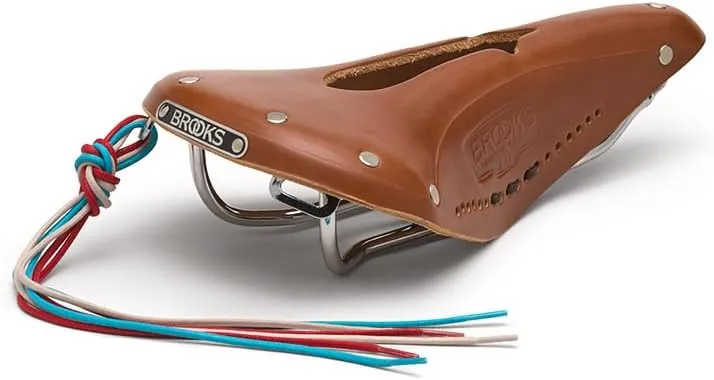 Brooks England B17 Carved, Iconic Cut-Out Leather Bike Saddle