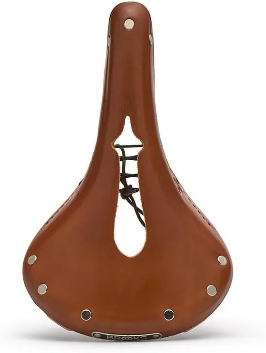 Brooks England B17 Carved, Iconic Cut-Out Leather Bike Saddle