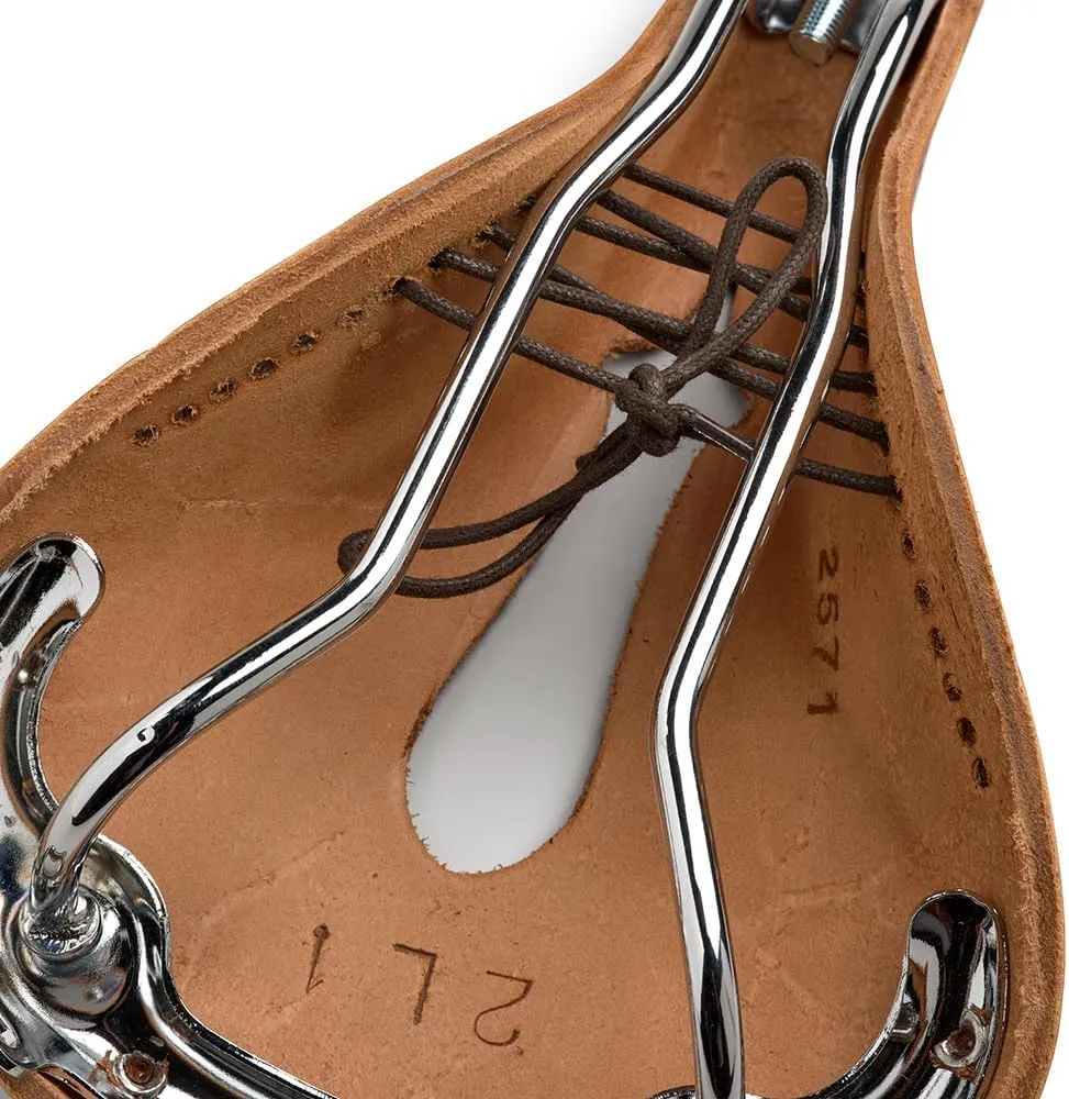 Brooks England B17 Carved, Iconic Cut-Out Leather Bike Saddle
