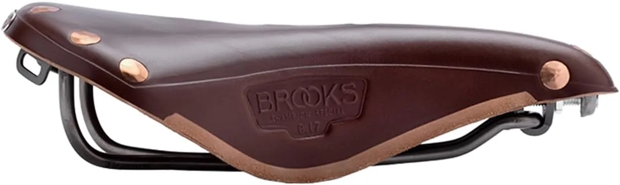 Brooks England B17 Special, Leather Bike Saddle with Hand-Hammered Copper Rivets