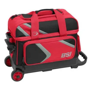 BSI Dash Double Roller Red/Black Bowling Bag