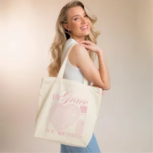 By Grace You Are Saved | Premium Tote Bag