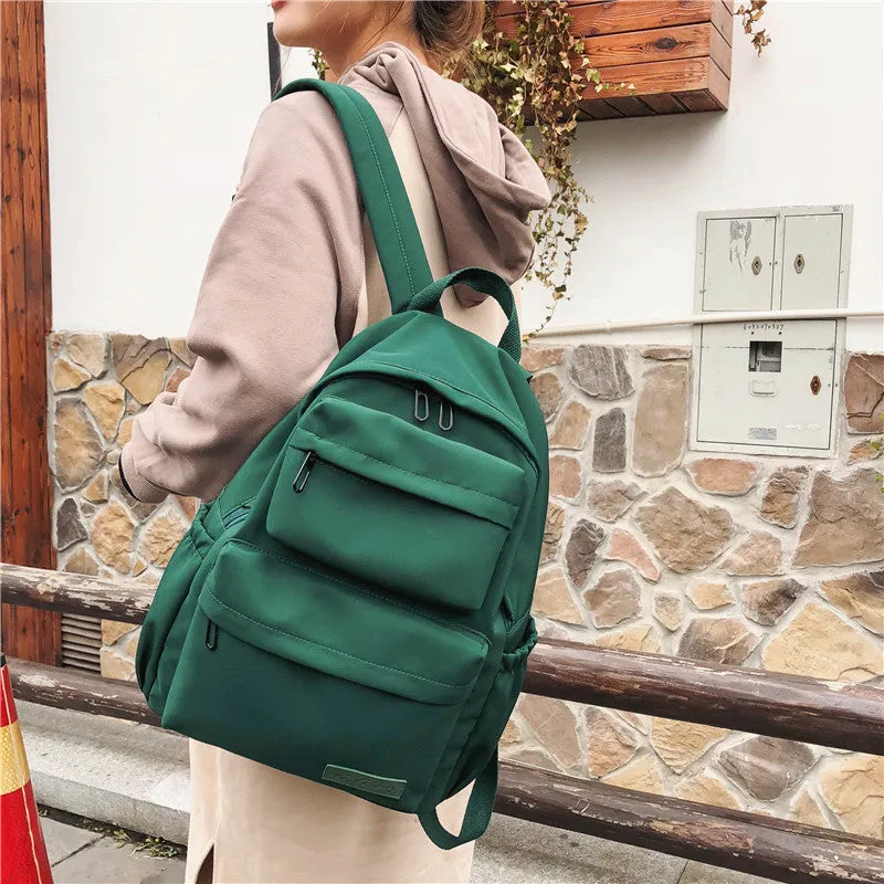 Candy Color Waterproof Travel Backpack