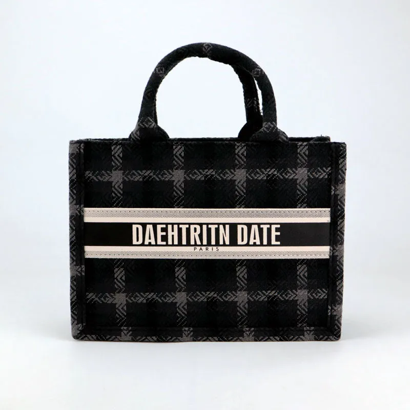 Canvas Large Capacity Tote Handbags #22