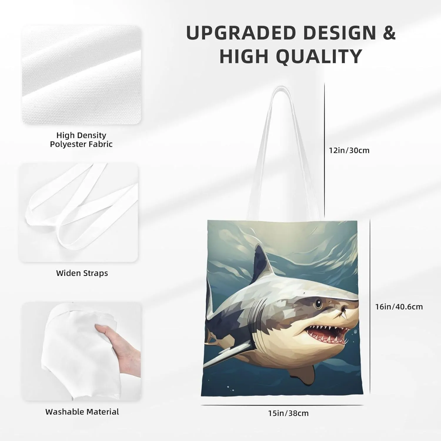 Canvas Tote Bag For Women Reusable Shopping Bag Casual Palm Trees And Sunset Shoulder Bag Handbag For Travel