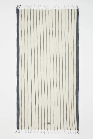 Capri Dark Blue/Beige Towel