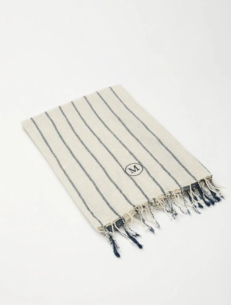 Capri Dark Blue/Beige Towel