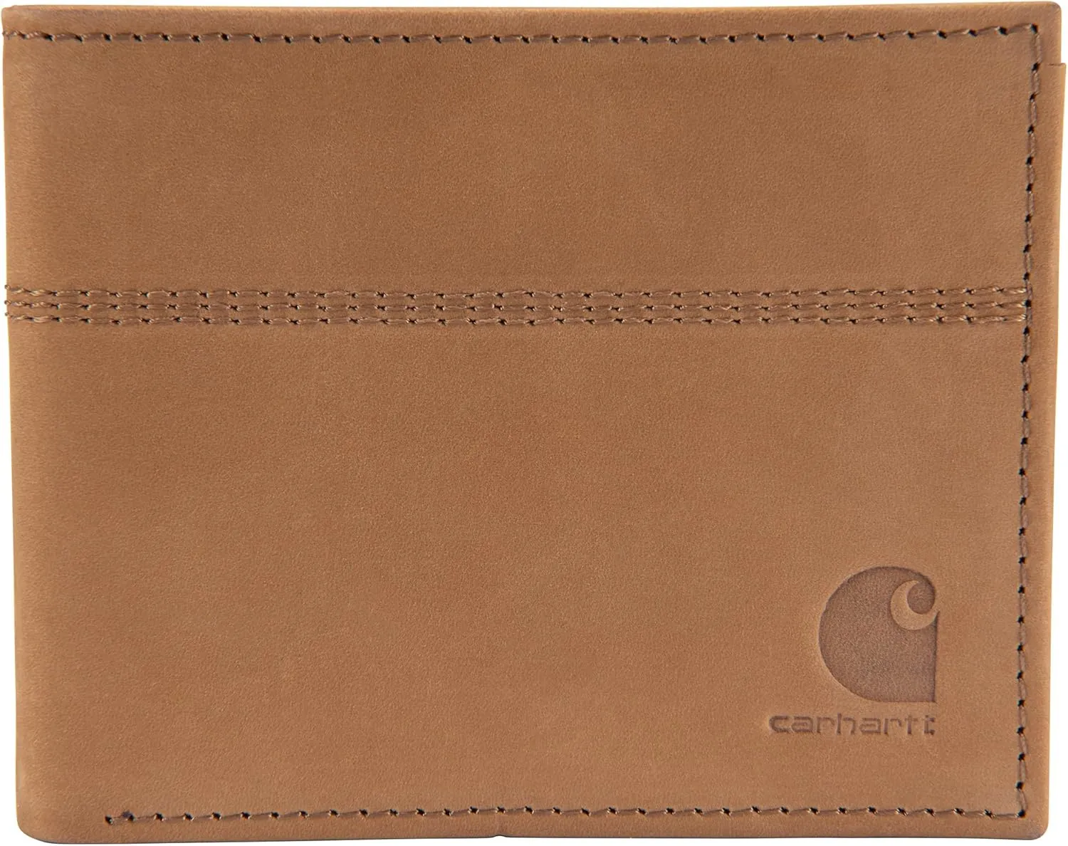 Carhartt Men's Casual Saddle Leather Wallets, Available in Multiple Styles and Colors