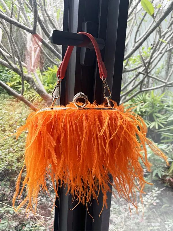 Chains Tasseled Crossbody Bags
