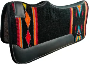 CHALLENGER Horse 32"x30" Western Contoured Therapeutic Woven Wool Felt Saddle Pad 39250