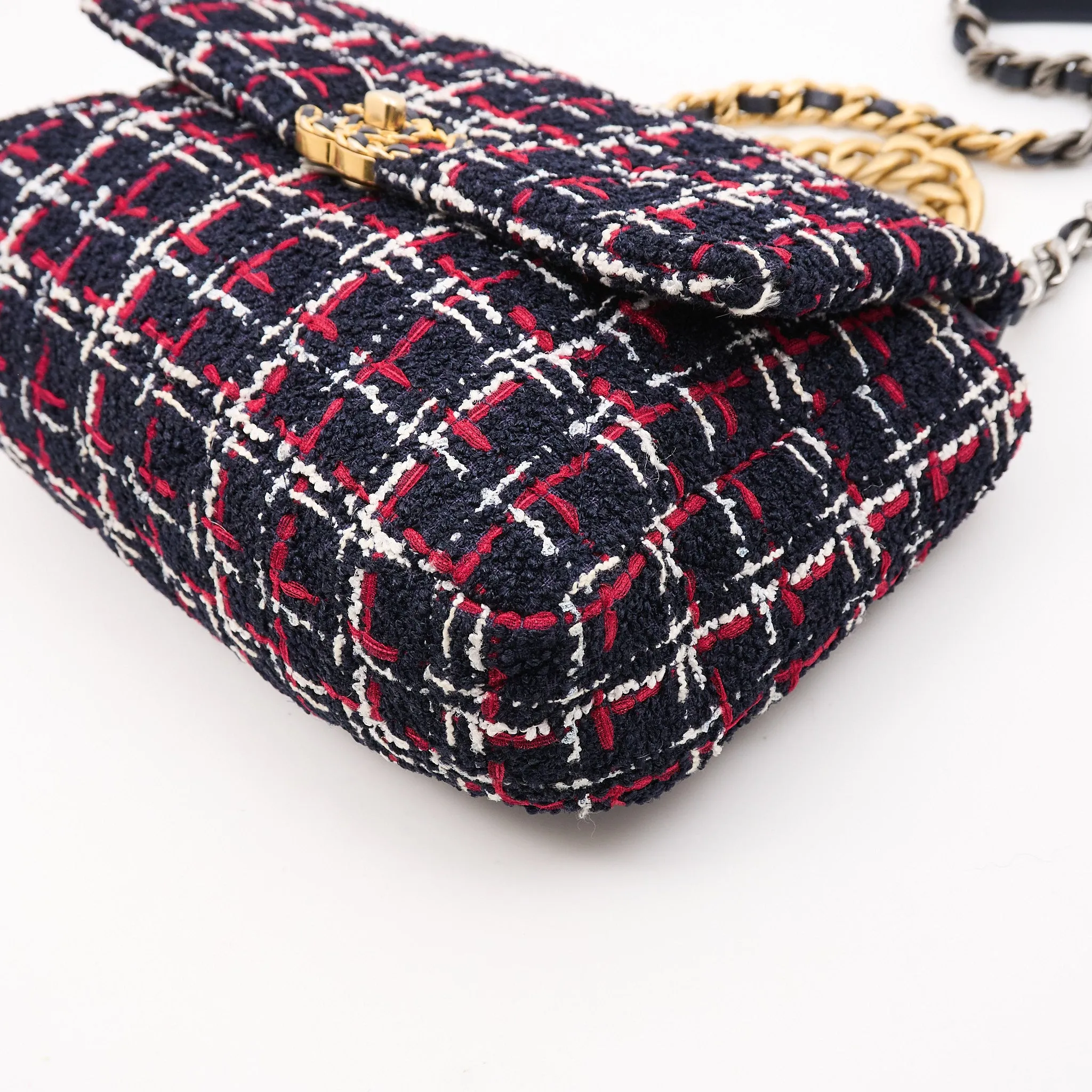 Chanel 19 Medium Tweed Flap Bag