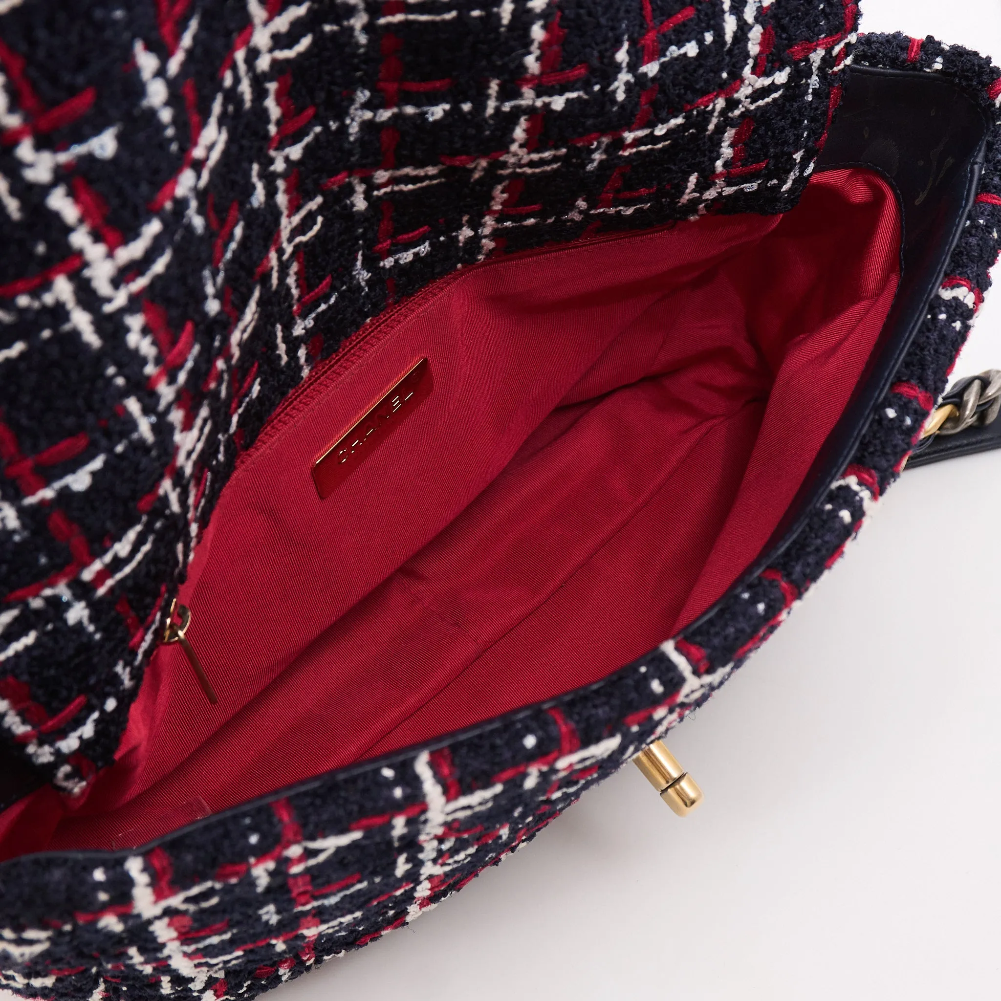 Chanel 19 Medium Tweed Flap Bag